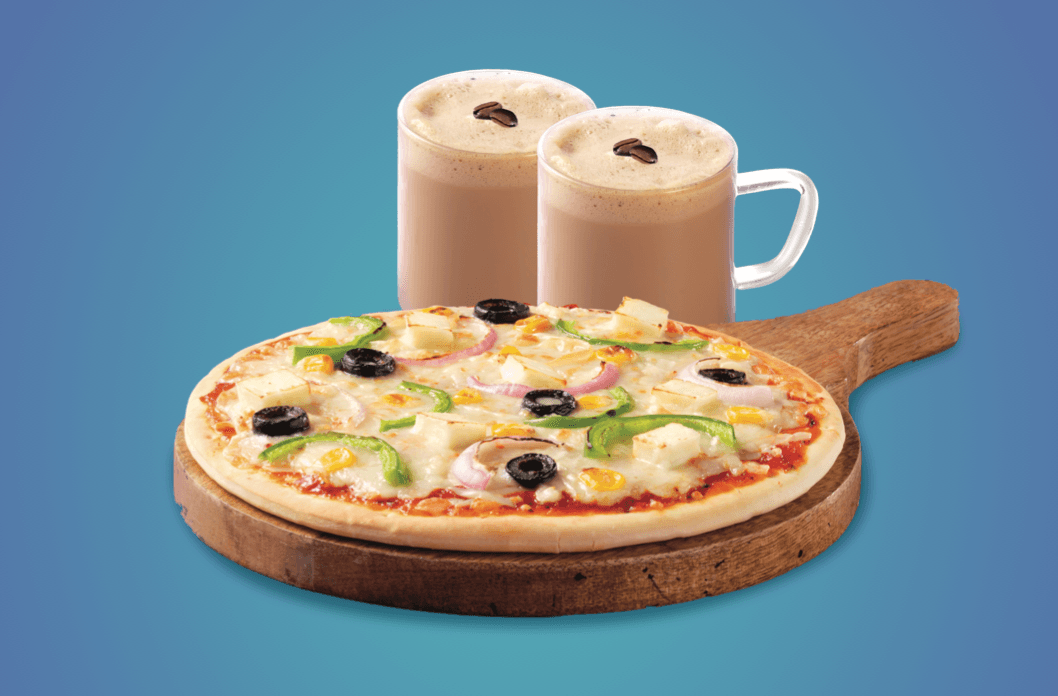 Non-Veg Pizza Coffee Combo